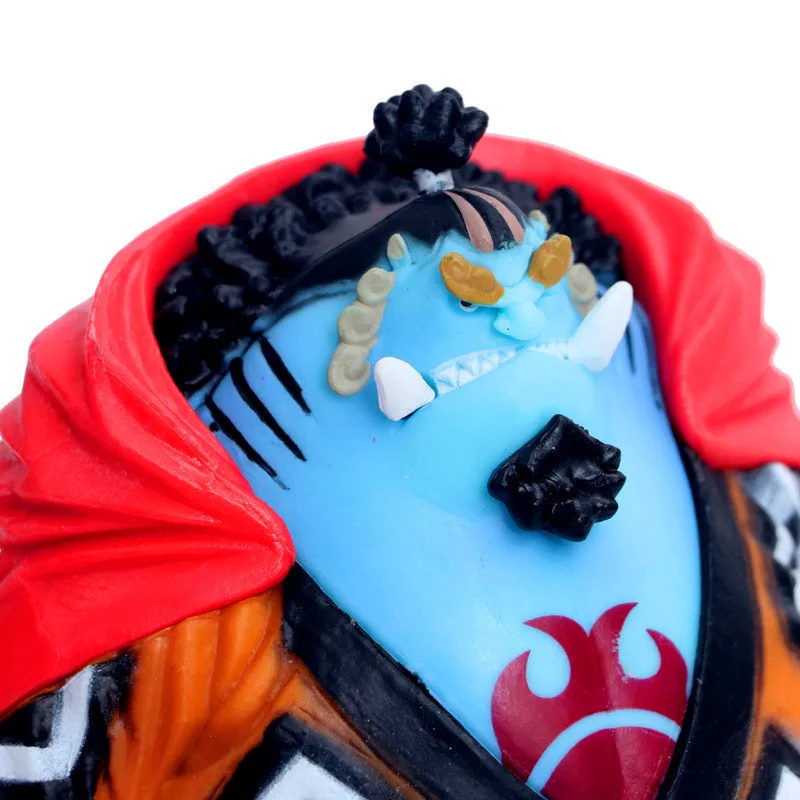 

Anime ONE PIECE Jinbe Luffy's Partner Shichibukai The sea man Action Figure Collectible Model Toy L20