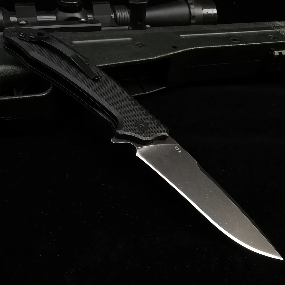 Складной нож DOOM BLADE охотничий D2 высококачественное лезвие из нержавеющей стали