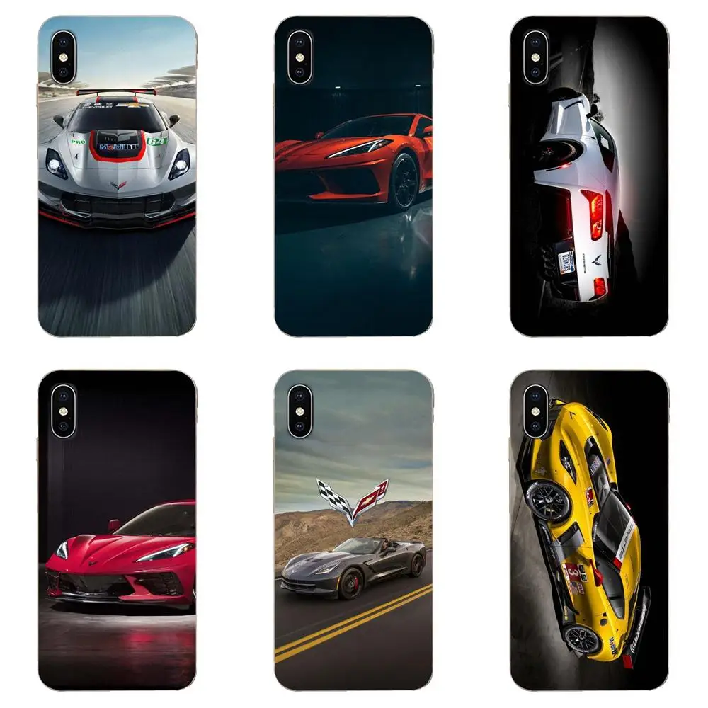 Для Samsung Galaxy Note 5 8 9 S3 S4 S5 S6 S7 S8 S9 S10 5G mini Edge Plus Lite TPU чехол Corvette Flag|Бамперы| |
