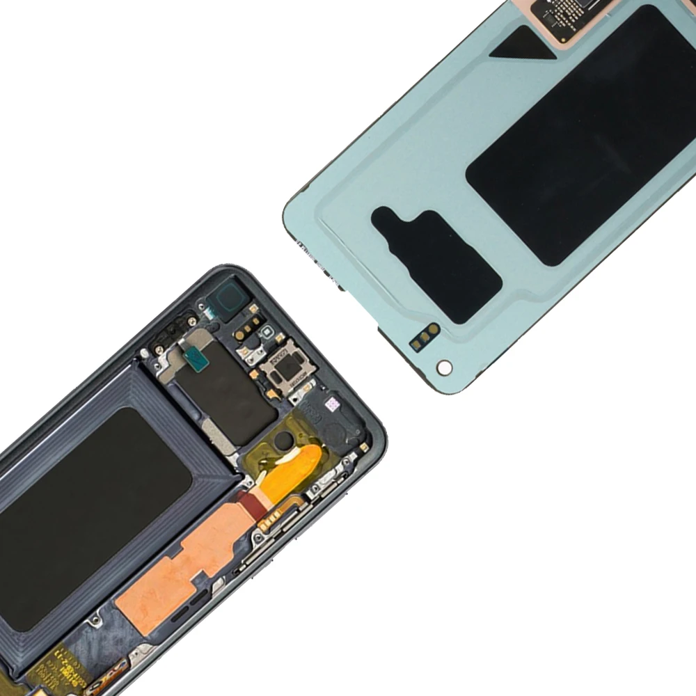 Pantalla LCD Original de 5,8 pulgadas para m&oacute;vil, montaje de digitalizador t&aacute;ctil para Samsung Galaxy S10E, G970, G970F-4