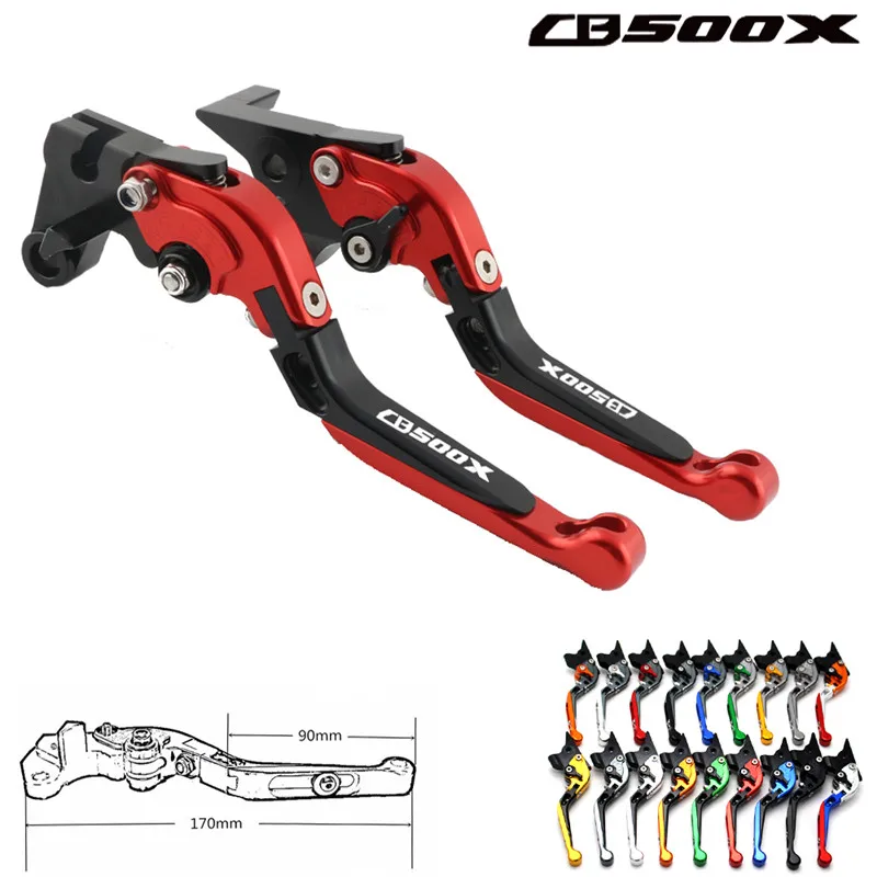 

For Honda CBR500R CB500F CB500X CB 500X 500F CBR 500R 2013-2015 CNC Motorcycle Folding Extendable/ 170mm Clutch Brake Levers