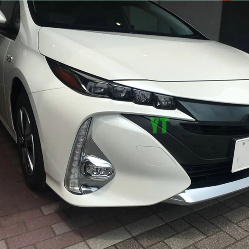 Front fog light cover trim for TOYOTA PRIUS PHV Plug-in Prime ABS |
