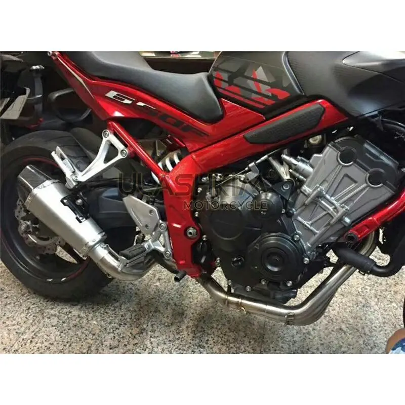 Выхлопная труба мотоцикла с полной системой для Honda CBR650F CBR650 CB650F 2014 2018 304