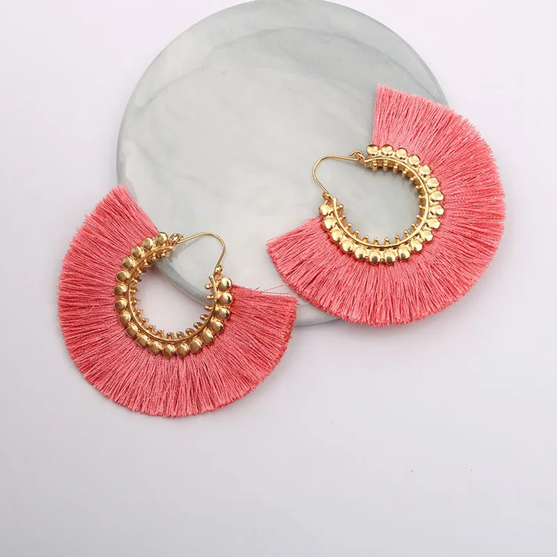 13 цветов с бахромой в форме веера геометрические хлопковые кисточками