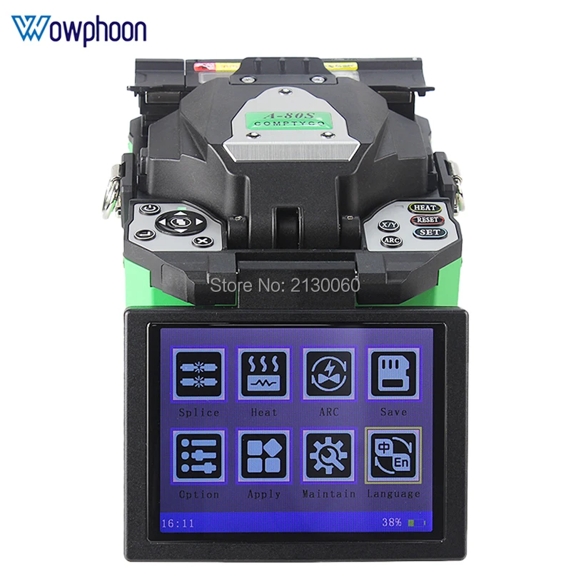 Горячая Распродажа автоматический сварочный аппарат A-80S волоконно-оптический