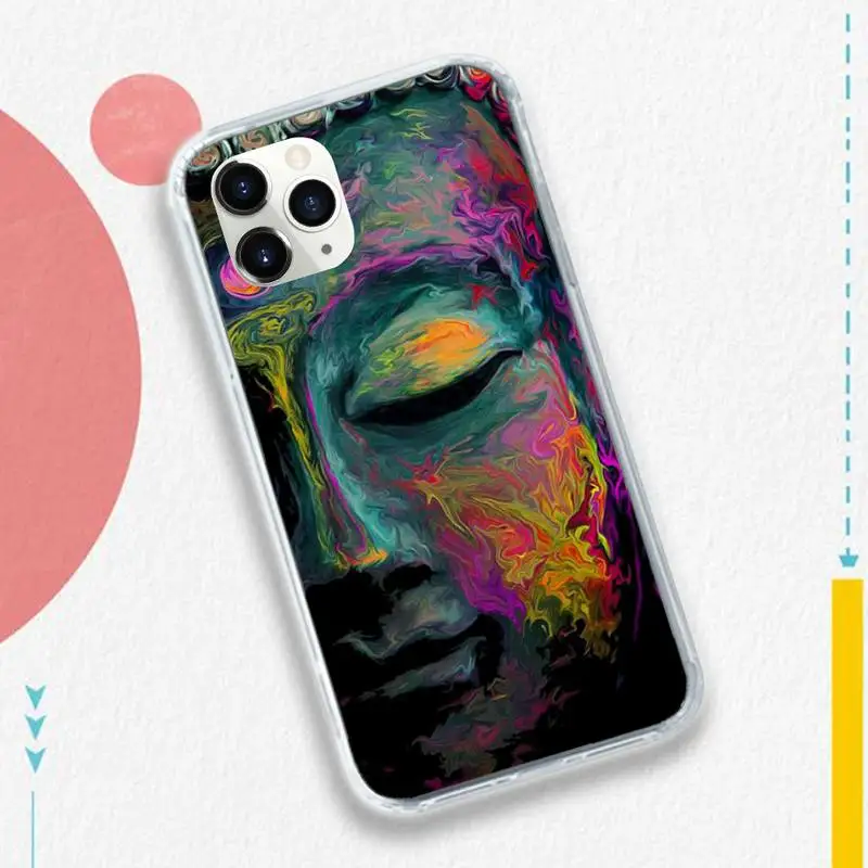 

Shakyamuni Buddha Belief Phone Case for iPhone 11 12 mini pro XS MAX 8 7 6 6S Plus X 5S SE 2020 XR