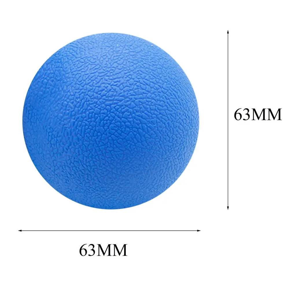 

Fitness Relieve Gym Single Ball Massage Ball Training Fascia Hockey Ball 6.3cm Massage Fitness Balls Relax Muscle Balls