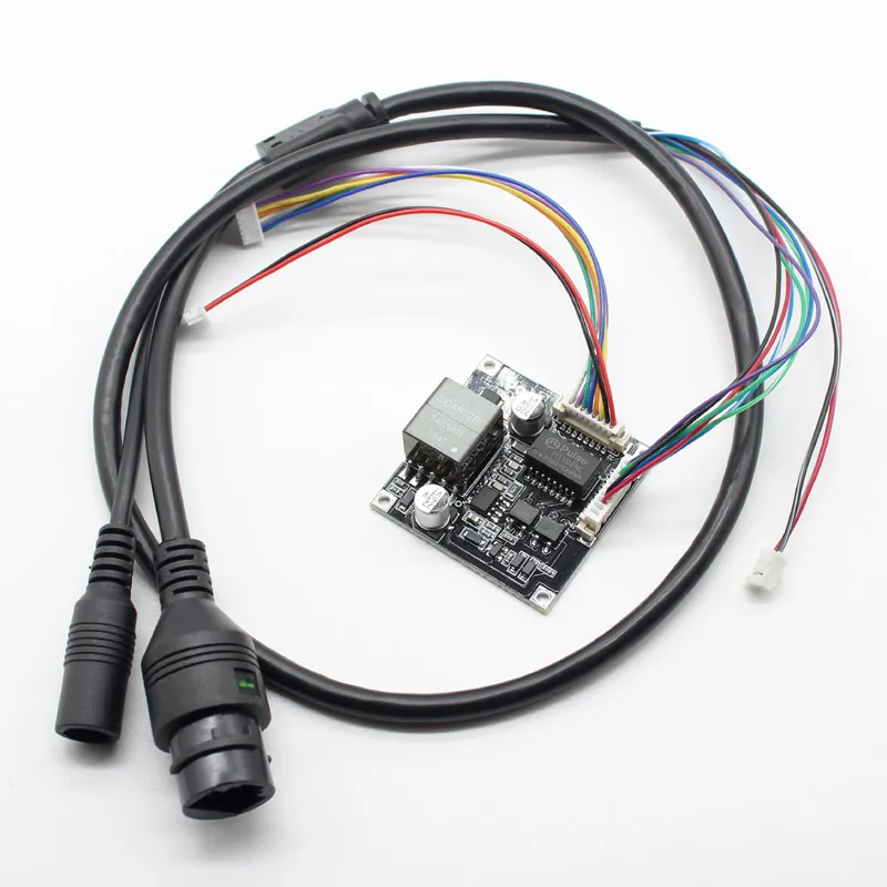 Вход 44 57 в cctv ip камера POE Модуль PCB плата выход DC 12 В для IPC с кабель|Аксессуары CCTV| |