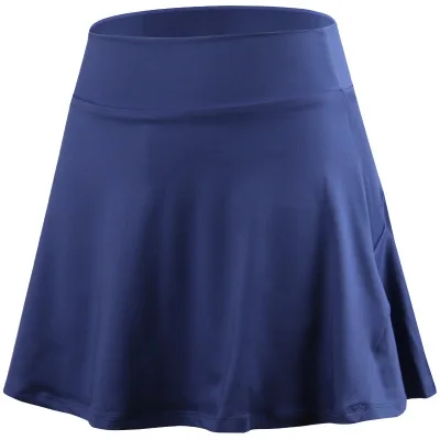 blue Спортивная Короткая юбка для девочек, теннисная юбка, женские свободные штаны для йоги, быстросохнущая юбка для фитнеса, штаны, юбка - Цвет: blue
