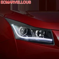 turn signal parts exterior luces led para auto lamp headlights front fog car lights assembly 09 10 11 12 13 for chevrolet cruze