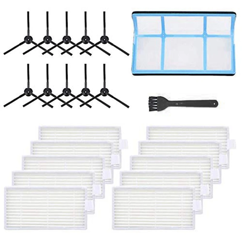 

Junk Fighter Vacuum Filter Kit Replacement for Robot Vacuum ILIFE V3 V3S V5 V5