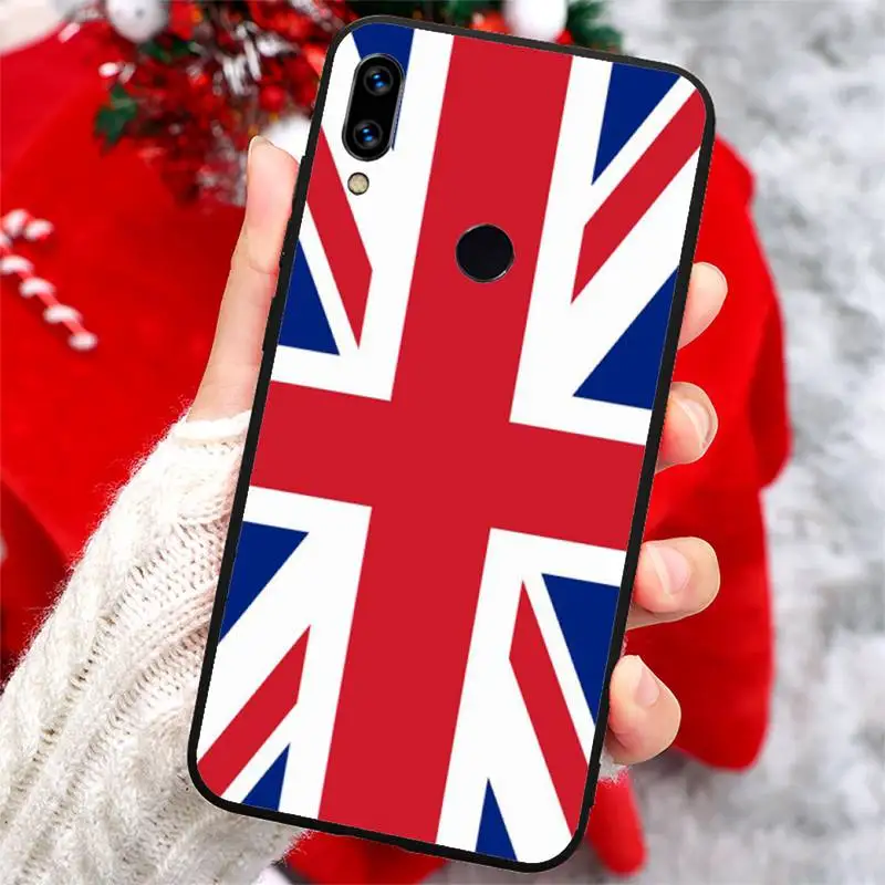 

England British Uk Union Jack Flag pattern luxury Phone Case funda For Xiaomi Redmi note 7 8 9 t k30 max3 9 s 10 pro lite