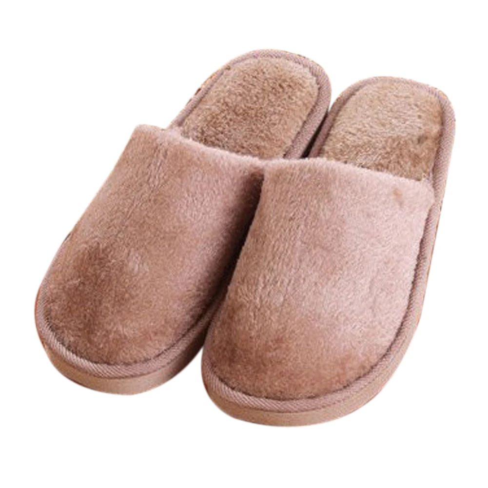 

Unisex Home Anti-slip Shoes Soft Warm Cotton Sandal House Indoor Slippers NEW