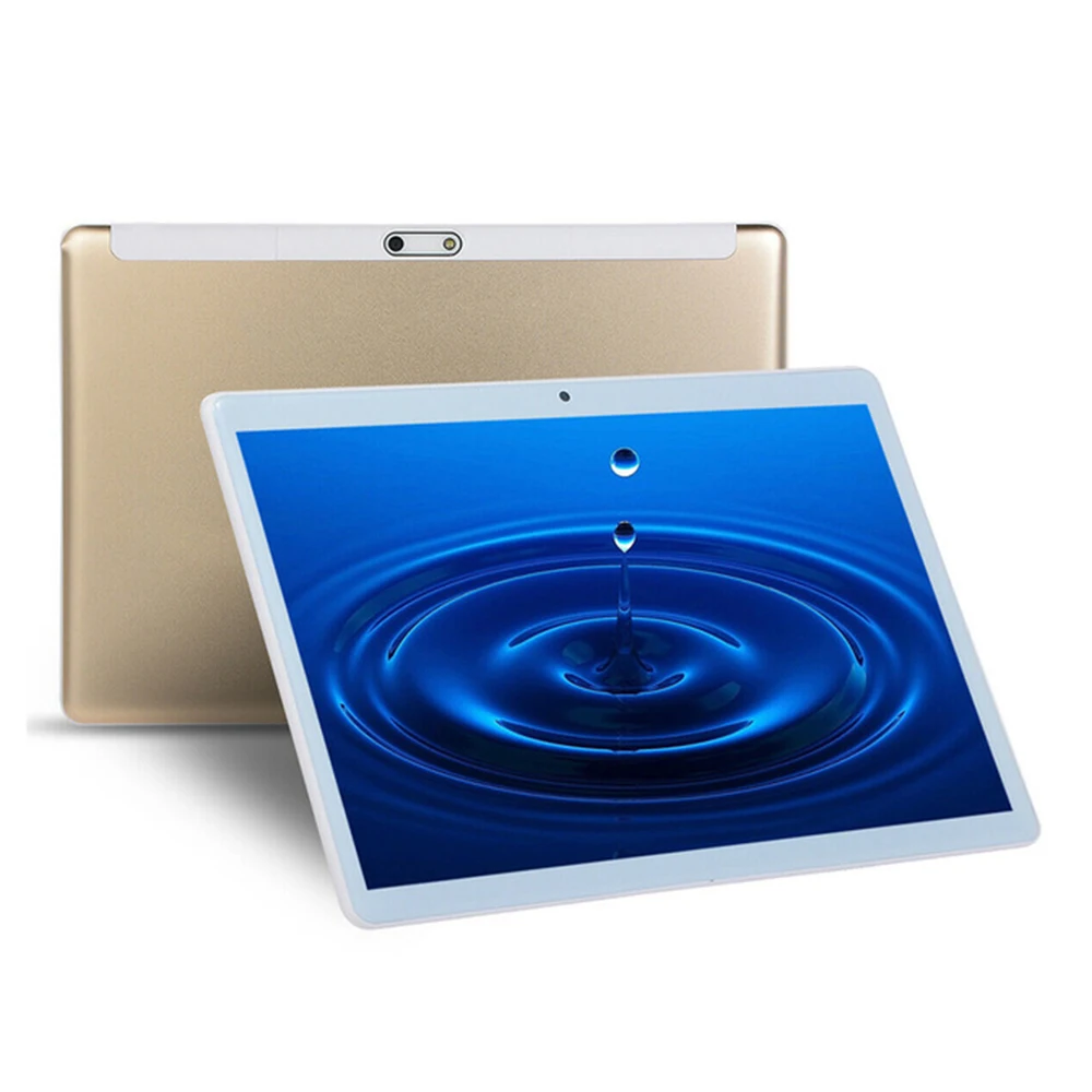 

10,1-дюймовый планшет с восьмиядерным процессором, Wi-Fi и BT, европейская вилка, 2 ГБ + 32 ГБ/ОС Android 10,1/IPS HD-дисплей/2.5D изогнутый экран