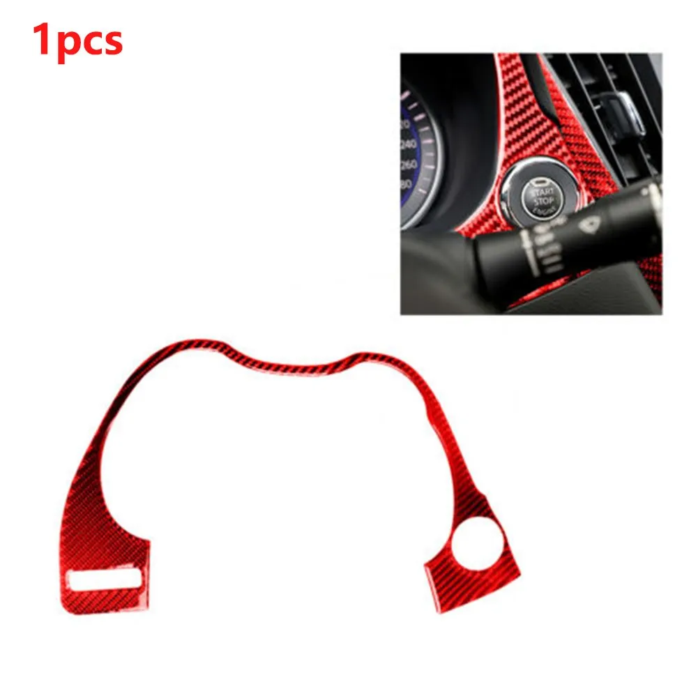 

2014-2019 Sticker Carbon Fiber Dashboard Frame Cover For Infiniti Interior