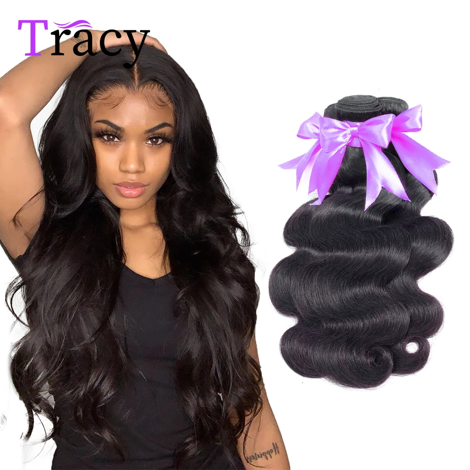 

Body Wave Bundles Human Hair Brazilian Natural Black Hair Weave 4 Remy Human Hair Bundles Deals For Black Women Hair Extensions