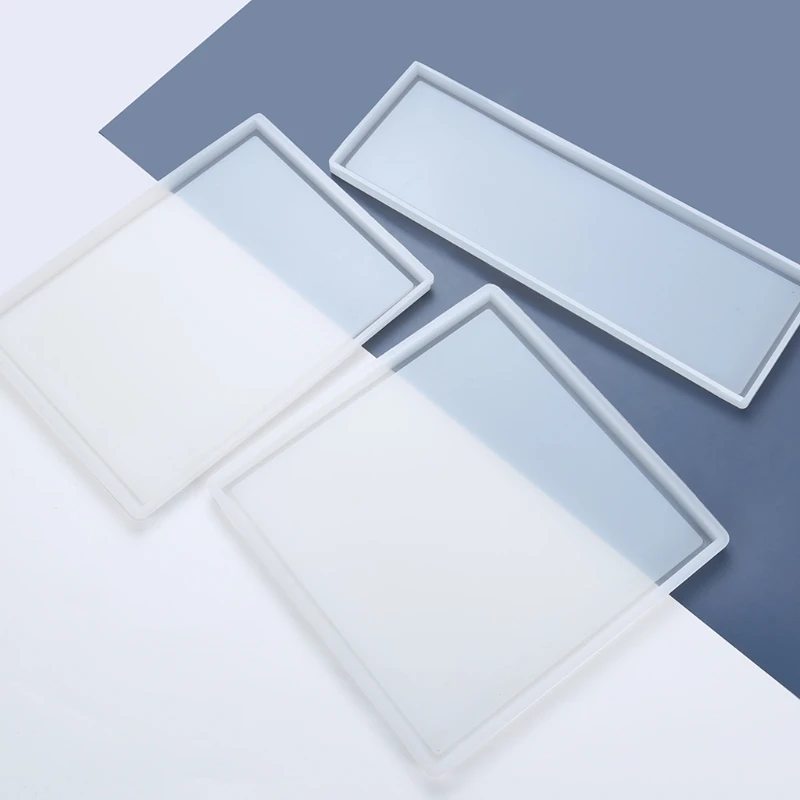 Силиконовая форма для подноса из эпоксидной смолы самостоятельного литья поднос