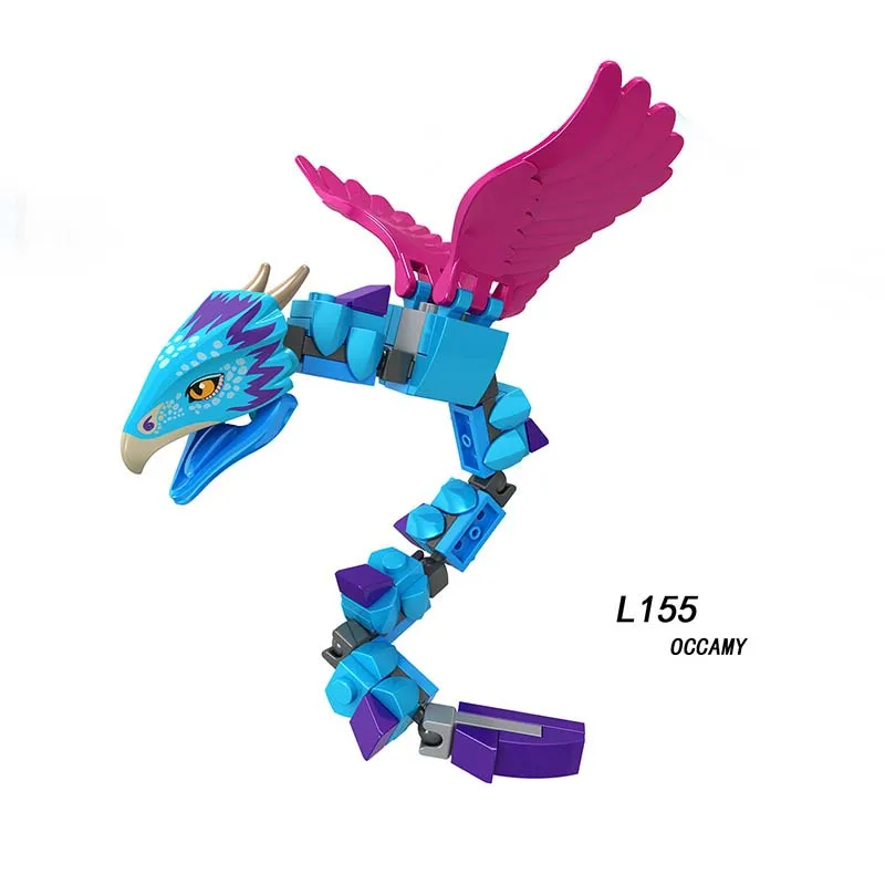 Волшебные Рыцари Гарри животные волшебные рыцари строительные блоки эрумпент