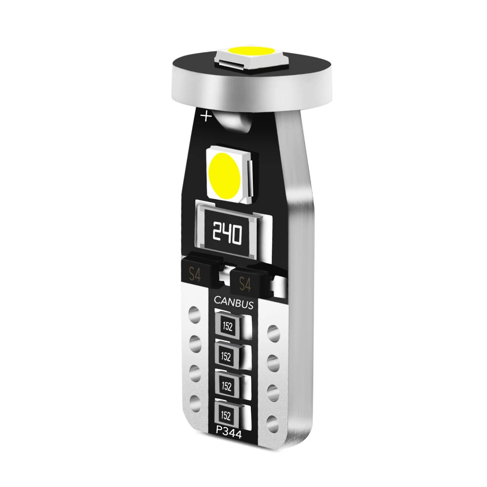 2 шт. T10 светодиодный лампы дневные ходовые огни сигнальный фонарь для чтения