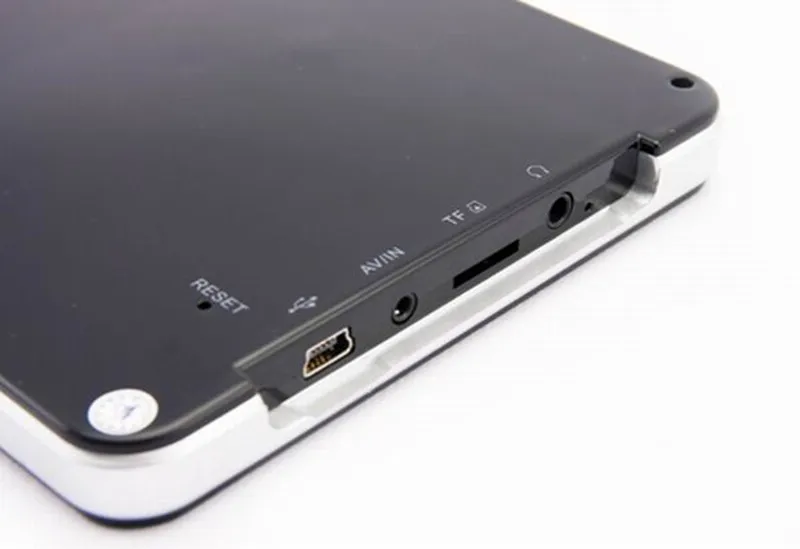 7 дюймов Сенсорный экран автомобиля gps навигации с Bluetooth AV-IN Бесплатная Карты