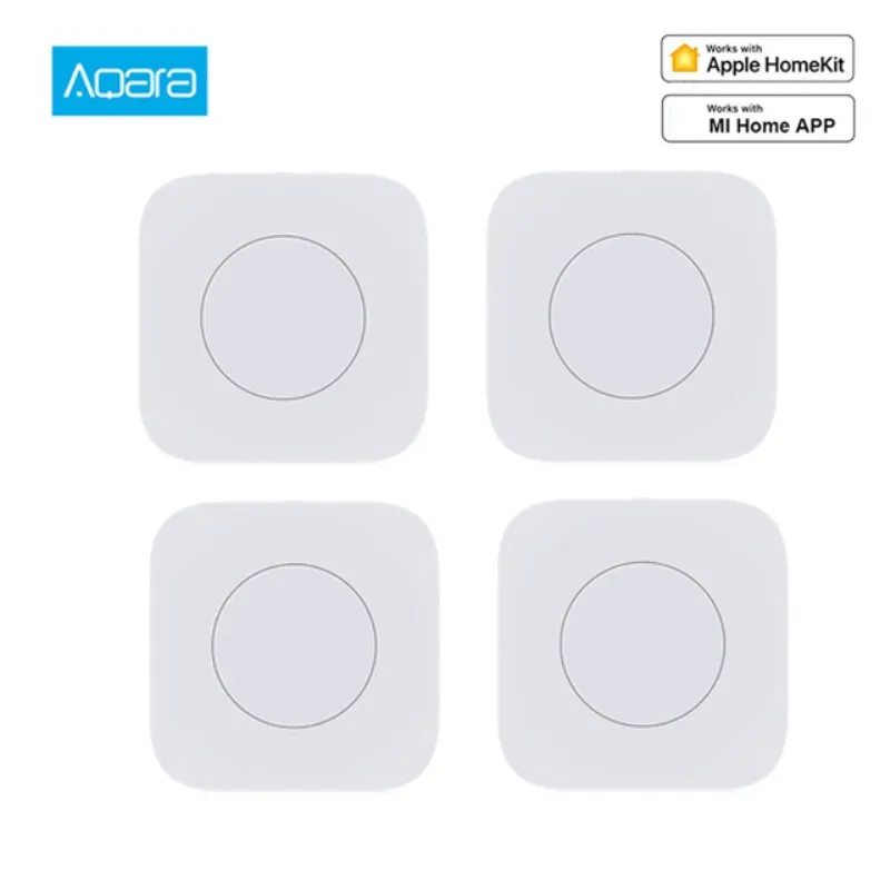 Умный беспроводной переключатель Aqara умный пульт дистанционного управления с