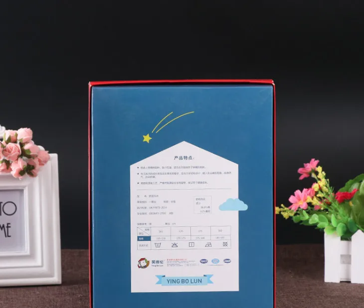 С защитой от ультрафиолетового излучения печать цмик красная бумажная коробка с