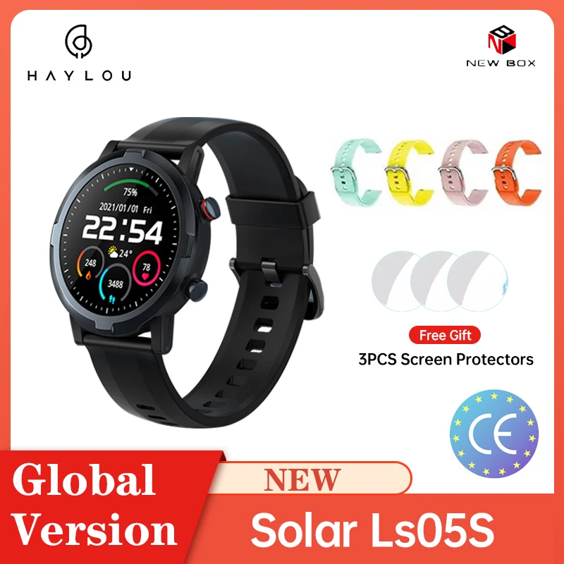 Haylou RT LS05S Smartwatch глобальной новейшая версия Heart Rate Monitor Спортивные часы IP68