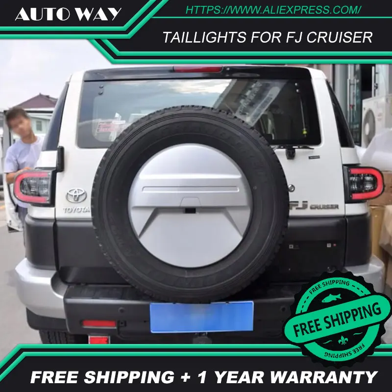 Автомобильный Стайлинг задние фонари для Toyota Fj Cruiser 2007-2014 светодиодный фонарь