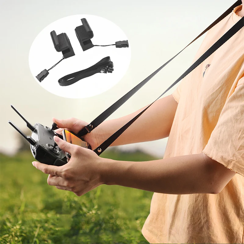 

Widening Phone Bracket Neck Lanyard for DJI Mavic Mini Mavic 2 Air Pro Zoom Spark Drone Remote Control Accessories Clip Mount