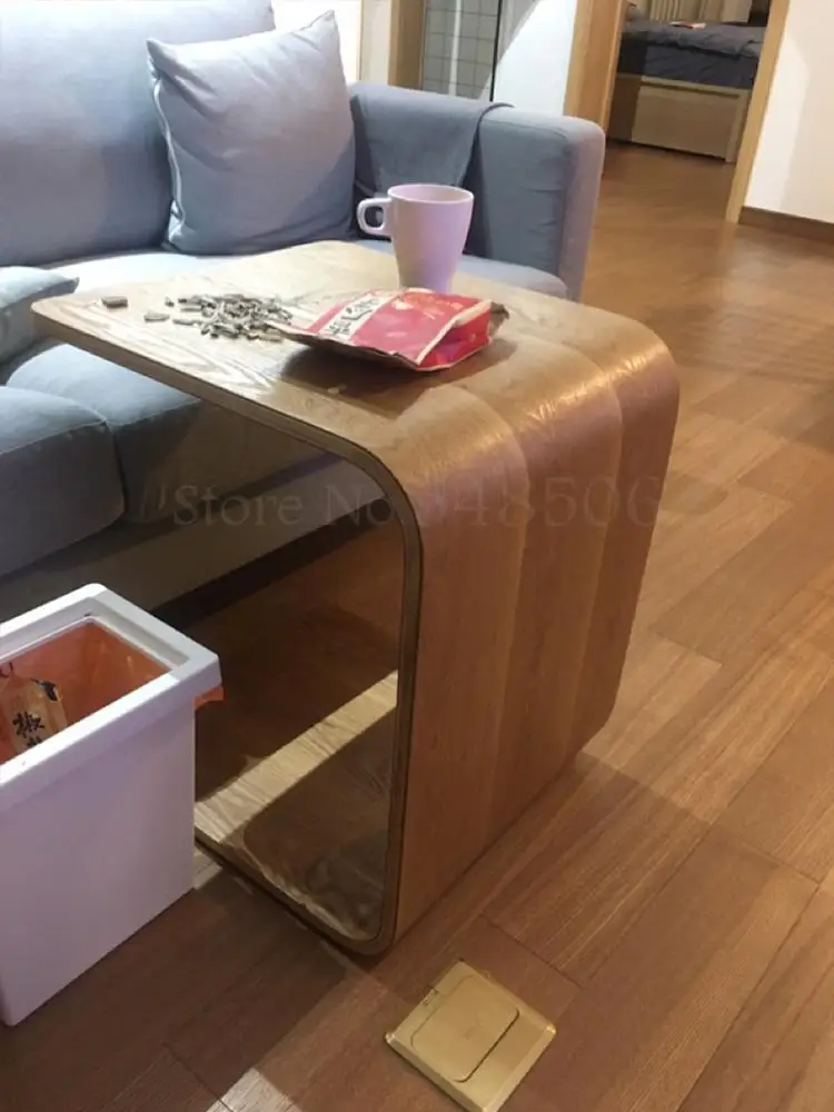 Креативный минималистичный скандинавский деревянный цвет гостиной Маленький