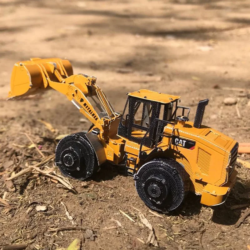 

Aipin 3D цельнометаллическая модель из нержавеющей стали, игрушка «сделай сам», головоломка, кошка, цветной колесный погрузчик