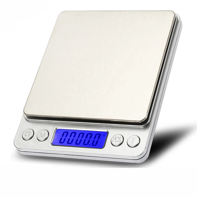 

10kg/5Kg OZ/ML/LB/G Kitchen Scale Stainless Steel Weighing Scale Food Diet Postal Balance Measuring Tool LCD Electronic Scales