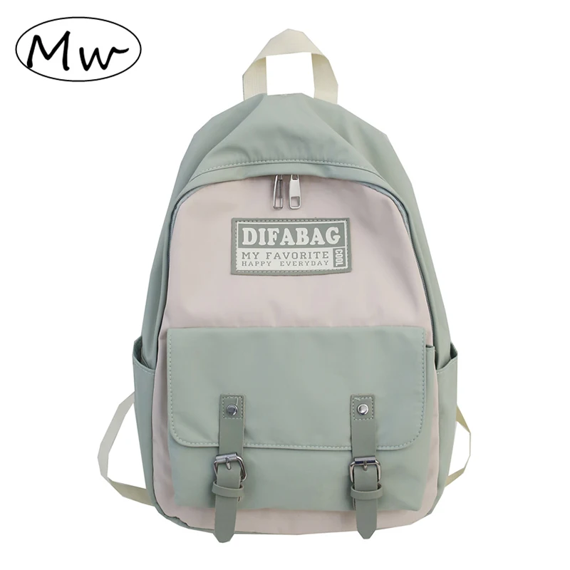 Модный женский рюкзак большой емкости водонепроницаемый нейлоновый наплечный