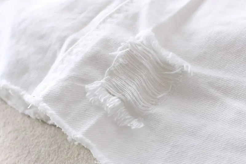 

2021 Womens White Ripped Jeans Skirts Hole Cotton Mini Short Skirt Split Female Fashion Package Hip Sexy Denim Skrit Saias J2886