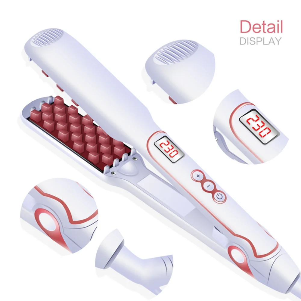 

Hair Curler Corn Beard Splint Curling And Straightening Dual-purpose Electric Splint Ya Does Not Hurt The Pad Hair Root