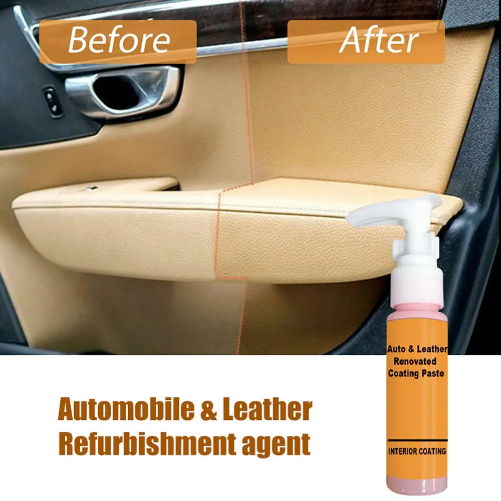 Новый разработка автомобильного кожаного покрытия паста очиститель для