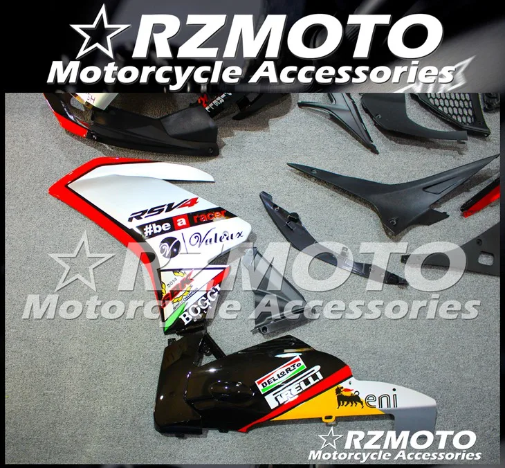 Мотоциклетный новый комплект обтекателей ABS для Aprilia RSV4 1000 2009 2010 2011 2012 2013 09 10 11 12 13 14