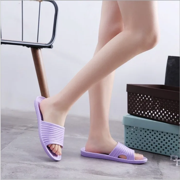 Женские летние Нескользящие сандалии светильник шлепанцы для дома и ванной 2009 |