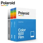 Polaroid 600 B  W пленка + 2 х белая рамка цветная пленка мгновенная фотобумага для Polaroid 636 637 640 Onestep2 Plus камера Instax