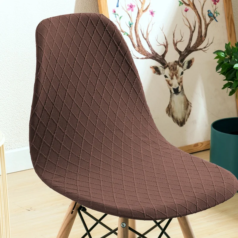 

Diamond Lattice Chair Cover Elastic Washable Chair Cover Simplicity Chair Cover Household Products Home Hotel Seat Cover