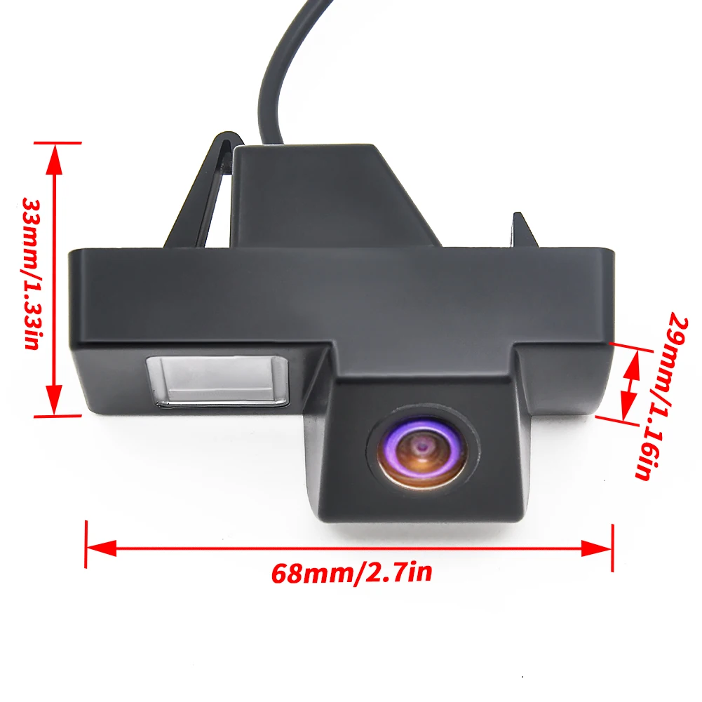 Автомобильная камера заднего вида CCD для автомобиля Toyota Land Cruiser LC100 2 9 см * 6 7 |