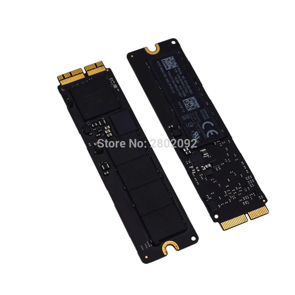 Оригинальный bad SSD для 2013 2014 2015 Macbook Pro Retina A1502 A1398 Air A1465 A1466 твердотельный