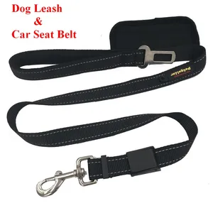 2 в 1, Светоотражающий Поводок для собак