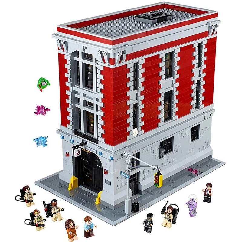Lepining DHL 16001 4705Pcs Ghostbusters Firehouse Headquarters brinquedos Model set Building Kits 75827 | Игрушки и хобби