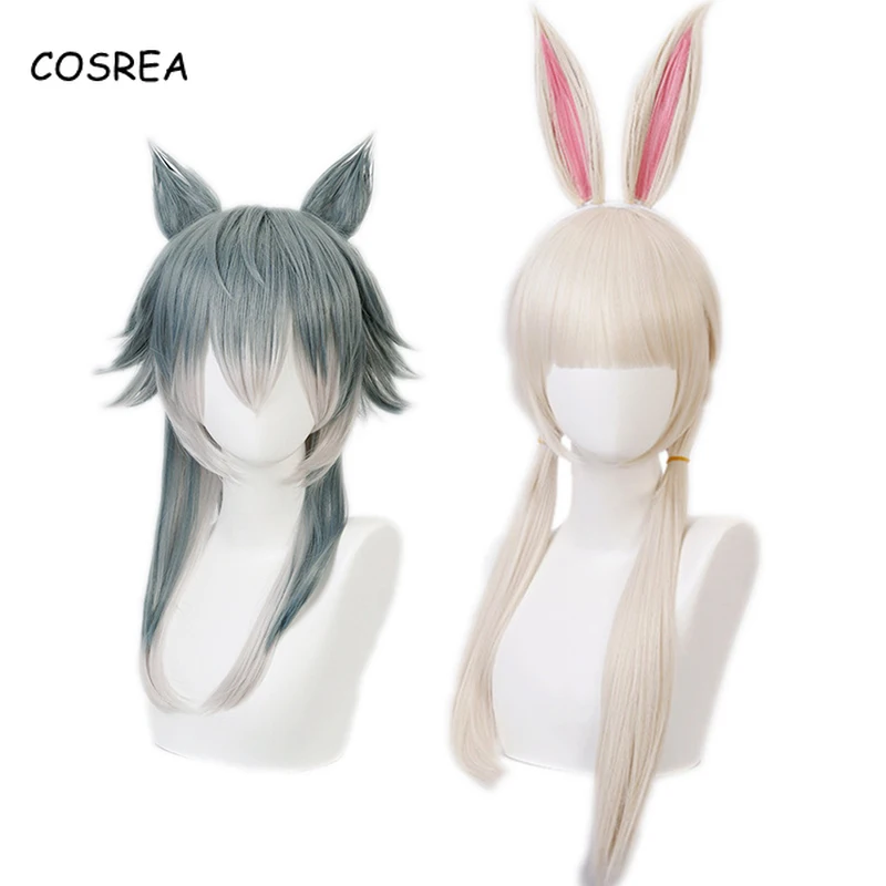 Парик для косплея лего из аниме бистары косплей в стиле Хару с ушами волка