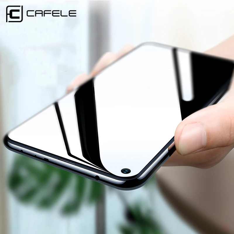 

CAFELE Tempered Glass For Huawei V30 Pro HD Clear Screen Protector Not Full Coverage Protective Film For Honor 20 Pro