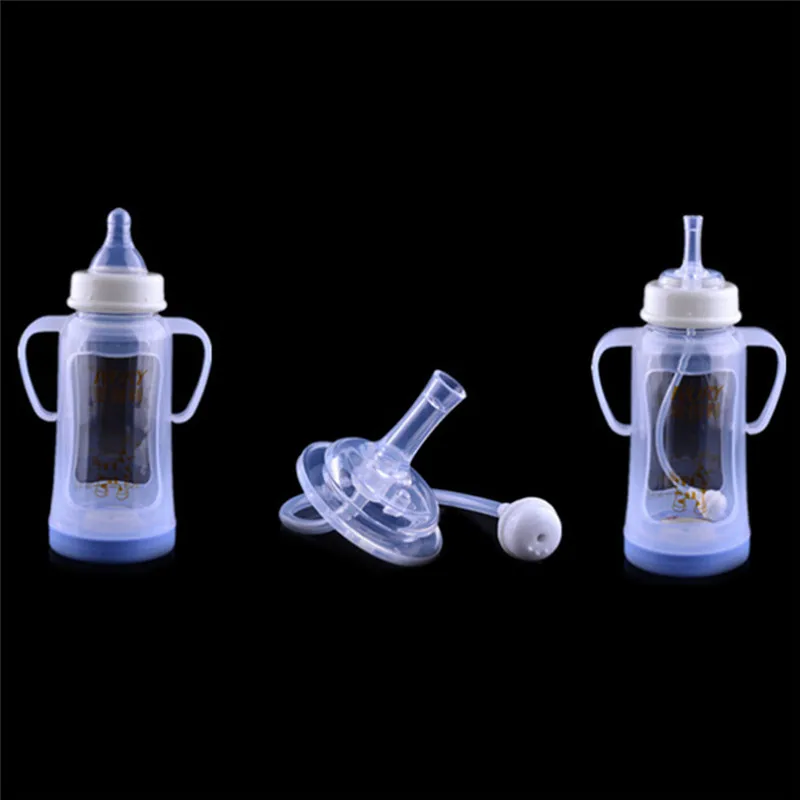 Baby Bottle Straw Replacement Wide Mouth Caliber Silicone Feeding Accessories Learn drinking cups head Replace Accessory | Мать и ребенок