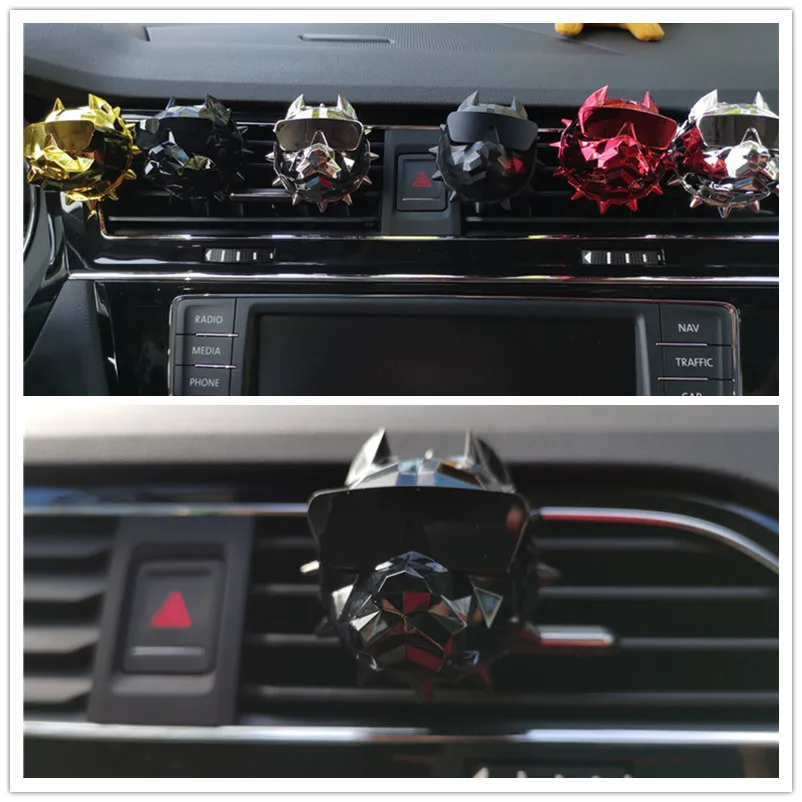 Бульдог аромат олень автомобиля украшение Bling аксессуары автомобильный