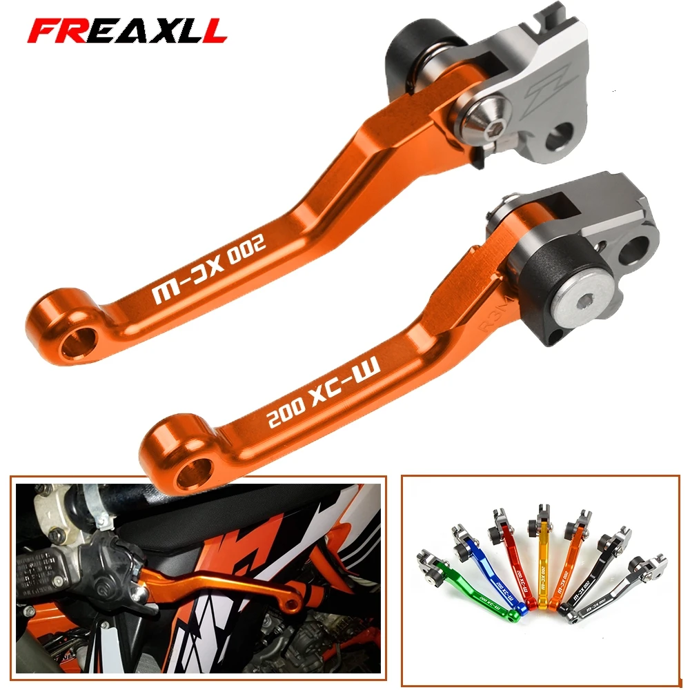 Алюминиевые рычаги сцепления для мотоциклов кроссовых велосипедов с ЧПУ 200XC-W 200 XC
