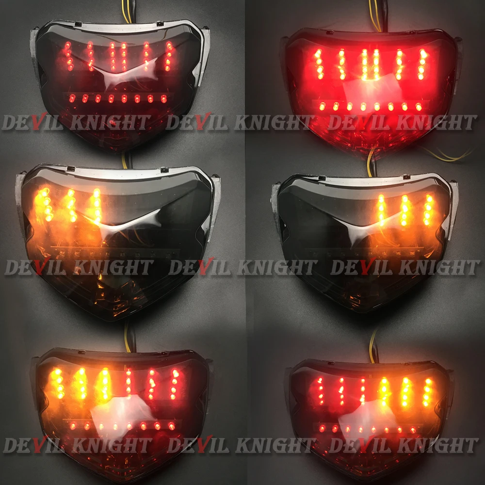 Светодиодный задний фонарь для мотоцикла тормозной сигнал поворотники